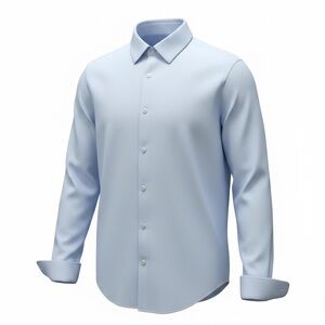 English Laundry | Men’s Light Blue Button Up Slim Fit Shirt | M